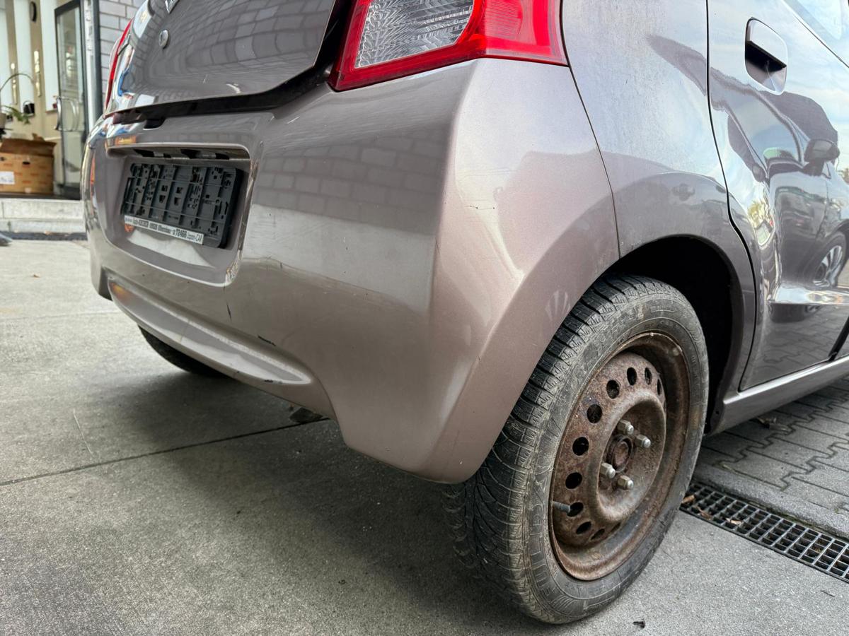 Suzuki Alto GF original Stoßstange Stoßfänger hinten ZKW Desert Brown BJ09